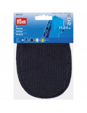 Renforts thermocollants, Prym, Bleu marine, 10 x 14 cm, Velours côtelé