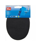 Renforts thermocollants ovales, Prym, Noir, 10 x 14 cm, Coton