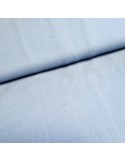 Tissu, Twill de Viscose Uni, Bleu Jeans, Laize 150 cm, 100% Viscose