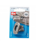 Tourniquet pour sac, Prym, Vieil argent, Métal