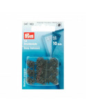 Boutons pression à coudre, Prym, Noir, 10 mm, Plastique