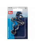 Boucles pour salopettes, Prym, Argenté, 35 mm, Laiton inoxydable