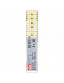 Règle universelle, Prym Omnigrid, Transparent, 3 x 15 cm, Plastique