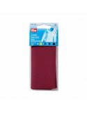 Pièce thermocollante, Prym, Rouge foncé, 12 x 45 cm, Coton