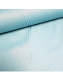 Tissu, Toile à Drap Unie, Bleu Lagon, Laize 280 cm, 100% Coton 120g/m²
