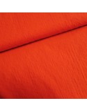 Tissu, Plumetis de Coton Uni, Rouge Écarlate, Laize 140 cm, 100% Coton