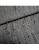 Tissu, Dévoré Fleuri, Noir, Laize 130 cm, 70% Polyester 30% Coton
