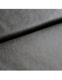 Tissu, Caban Uni, Noir Intense, Laize 150 cm, 55% Laine 45% Polyester