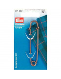 Épingle pour kilt, Prym, Laiton antique, 76 mm, Laiton laqué