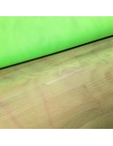 Tissu, Tulle Rigide Uni, Vert Clair Fluo Intense, Laize 145 cm, Polyamide 18g/m²