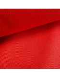 Tissu, Bord-côte tubulaire, Rouge, Laize 27 cm, Coton/Élasthanne