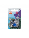 Bouton à recouvrir, Prym, Argent, 15 mm, Métal inoxydable