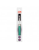 Crochet pour laine ergonomique, Prym ergonomics, Bleu prune et blanc, 17 cm, Ø 7 mm, Plastique
