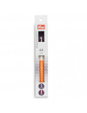 Crochet pour laine ergonomique, Prym ergonomics, Bleu prune et blanc, 16 cm, Ø 4,5 mm, Plastique