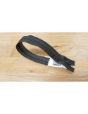 Fermeture à glissière invisible, Prym Z41 spiralée 4 mm, Gris anthracite, 60 cm, Nylon