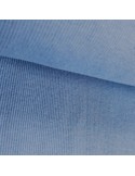 Tissu, Bord-côte tubulaire, Bleu ciel, Laize 27 cm, Coton/Élasthanne