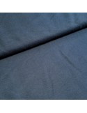 Tissu, Sweat Uni, Bleu Marine, Laize 160 cm, 70% Coton 30% Polyester