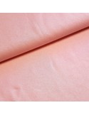 Tissu, Jersey de Coton Uni, Rose Pâle, Laize 150 cm, Coton Stretch Oeko-Tex