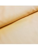 Tissu, Poly Viscose Uni, Jaune Abricot, Laize 160 cm, Mélange Polyester et Viscose 120g/m²