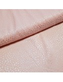 Tissu, Polyester Glossy Uni, Rose, Laize 148 cm, 98% Polyester 2% Spandex