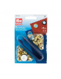 Œillets et rondelles, Prym, Doré, 8 mm, Laiton inoxydable