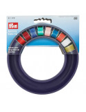 Anneau pour rangement de canettes, Prym, Bleu prune, Ø 13 cm, Plastique souple