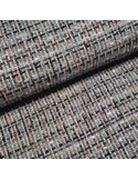 Tissu style Chanel, multi couleurs vert / noir