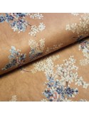 Tissu, Suédine Stretch Feuillage, Chamois, Laize 150 cm, 92% Polyester 8% Spandex