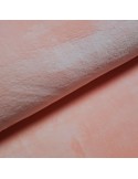 Tissu, Polaire Doudou Uni, Rose Poudré, Laize 155 cm, 100% Polyester