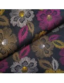 Tissu, Jersey Imprimé Floral, Multicolore, Laize 150 cm, Viscose Stretch Oeko-Tex