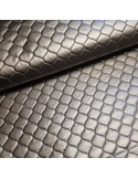 Tissu, Matelassé Brillant, Doré, Laize 140 cm, Polyester Élasthanne