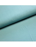 Tissu, Jersey de Coton Uni, Vert d'Eau, Laize 150 cm, Coton Stretch Bio Oeko-Tex