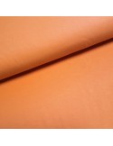Tissu, Jersey de Coton Uni, Orange Vif, Laize 150 cm, Coton Bio Stretch Oeko-Tex