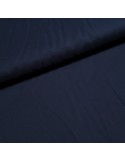 Tissu, Voile de Coton Uni, Bleu Marine, Laize 140 cm, 100% Coton 98g/m²