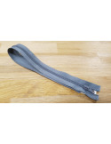 Fermeture à glissière, Prym Z52 spiralée 6 mm, Gris foncé, 65 cm, Polyester