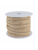 Fermeture à glissière au mètre, Prym Z53407 spiralée 3,8 mm, Beige, 50 cm