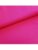 Tissu, Viscose Piquée Unie, Rose Fuchsia, Laize 140 cm, 100% Viscose 170g/m²