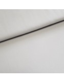 Tissu, Crêpe Mousseline Uni, Gris Clair, Laize 147 cm, 100% Polyester