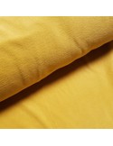 Tissu, Polaire Unie, Jaune Moutarde, Laize 145 cm, 100% Polyester