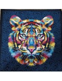 Tissu, Panneau Jacquard Sherekan, Multico, 48x48 cm, 100% Polyester