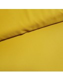Tissu, Crêpe Mousseline Uni, Jaune Moutarde, Laize 147 cm, 100% Polyester 95g/m²