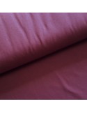 Tissu, Jersey de Coton Uni, Prune Intense, Laize 150 cm, Coton Stretch Bio Oeko-Tex