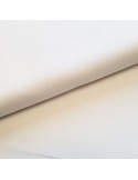 Tissu, Sergé de Coton Épais, Écru, Laize 160 cm, 100% Coton 280g/m²