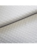 Tissu, Broderie Anglaise, Blanc Pur, Laize 135 cm, 100% Coton 100g/m²