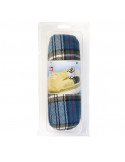 Rouleau à couture pour repassage, Prym, Blanc et à carreaux, 22 cm, Coton et laine