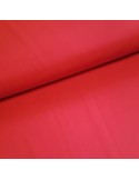 Tissu, Sergé Microfibre Stretch, Rouge Intense, Laize 145 cm, 94% Polyester 6% Élasthanne